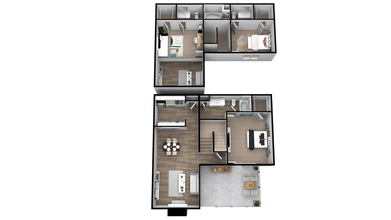 3 Bedroom 2.5 Bathroom - C2 934 floor plan